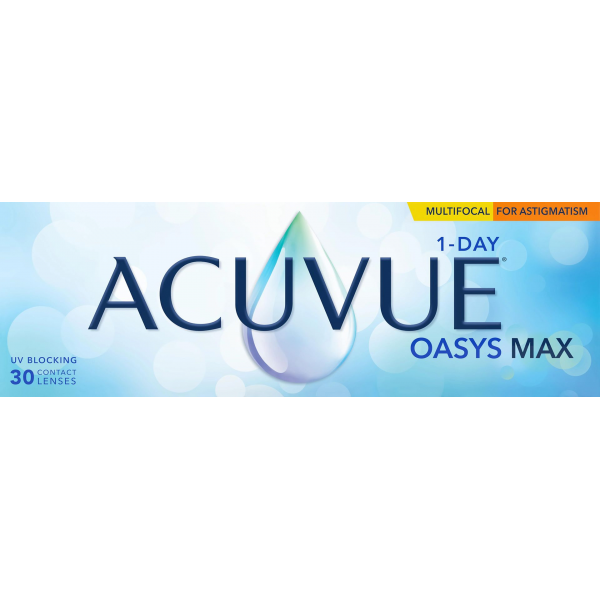 1-Day Acuvue Oasys Max Multifocal for Astigmatism